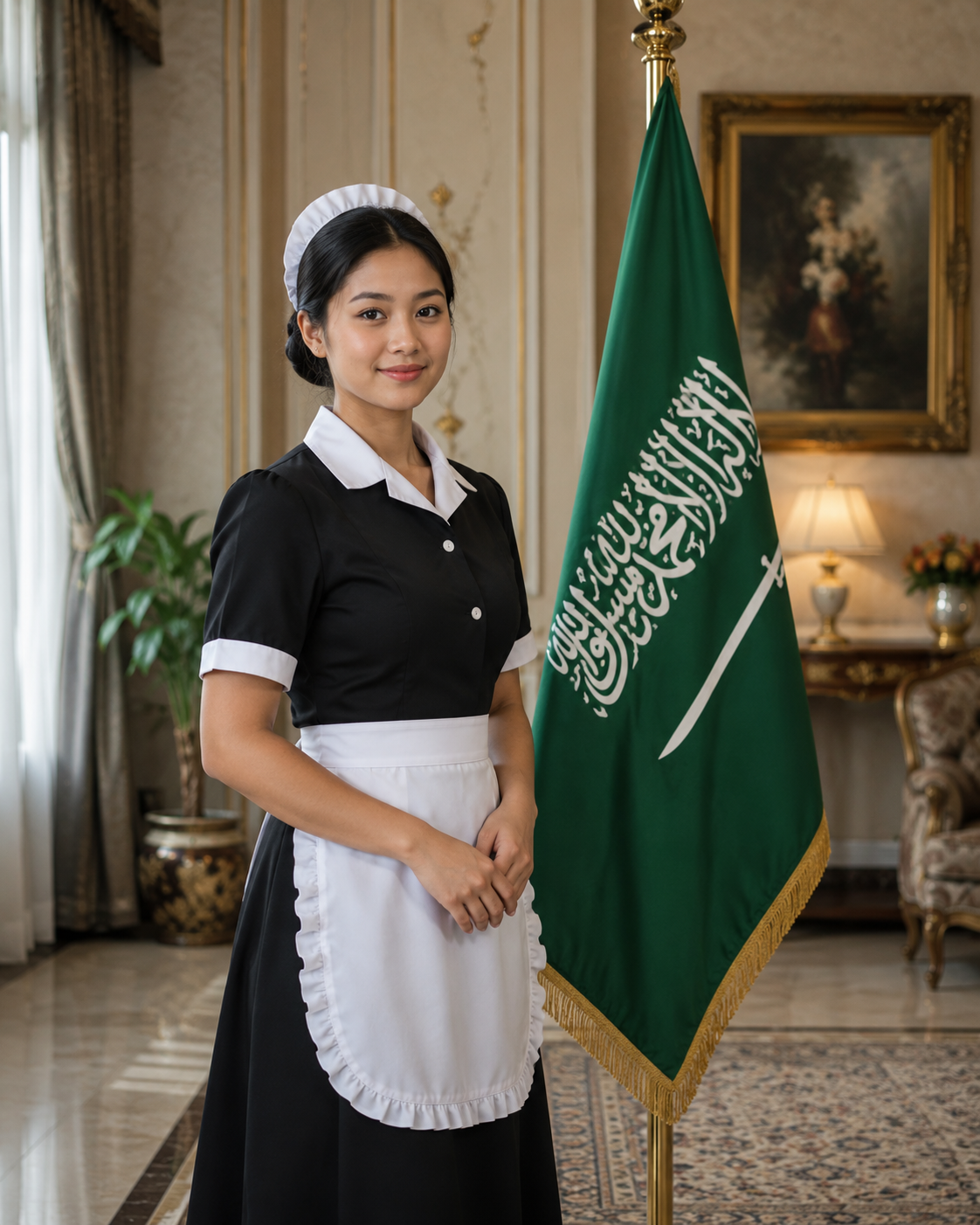 خادمة فلبينية